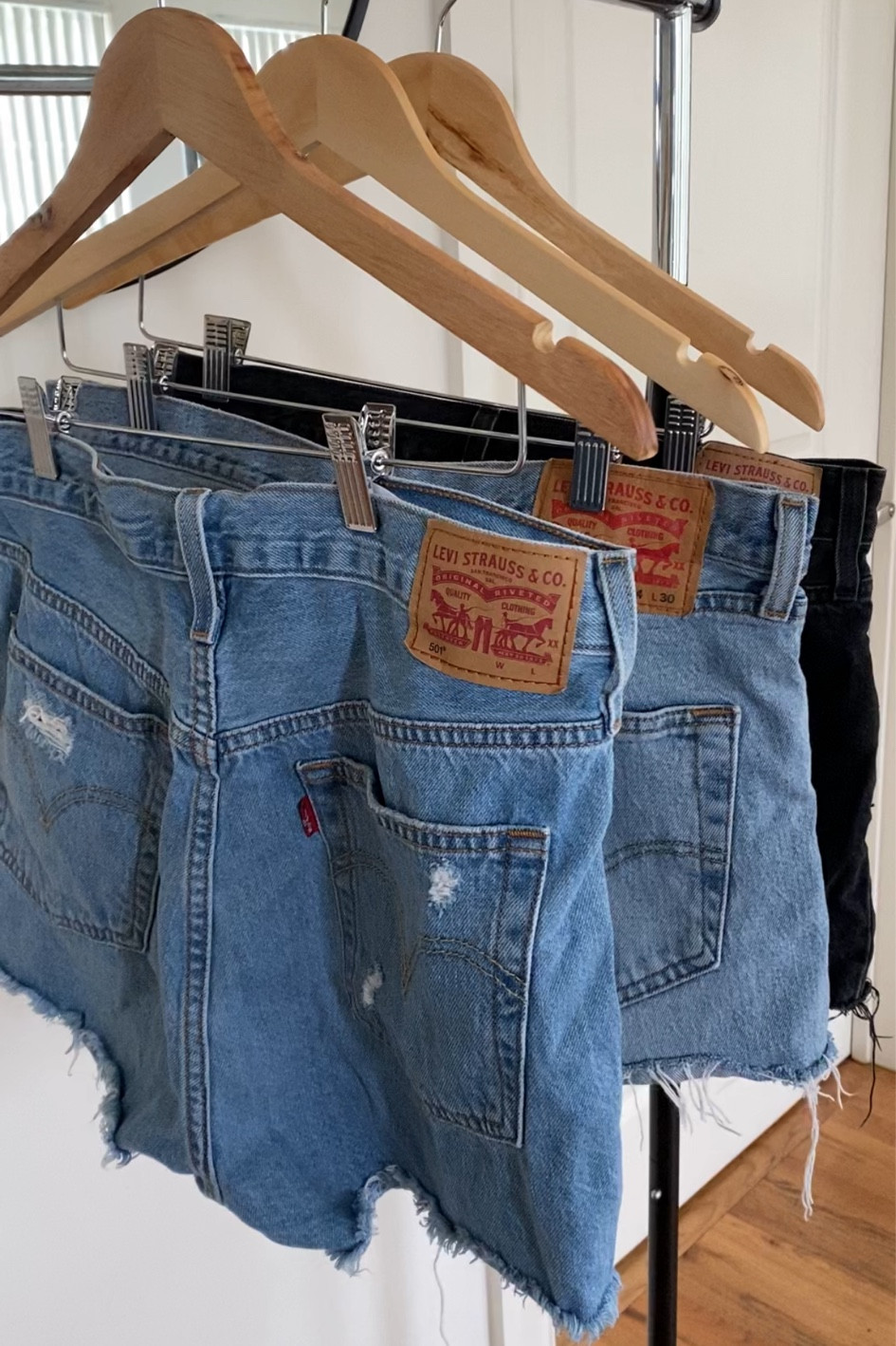 Levi’s 501 shorts - a summer must-have. 

For ref* I’m a 32. I do recommend sizing up if you want that loose fit. 

#LTKSeasonal #LTKSwim #LTKStyleTip