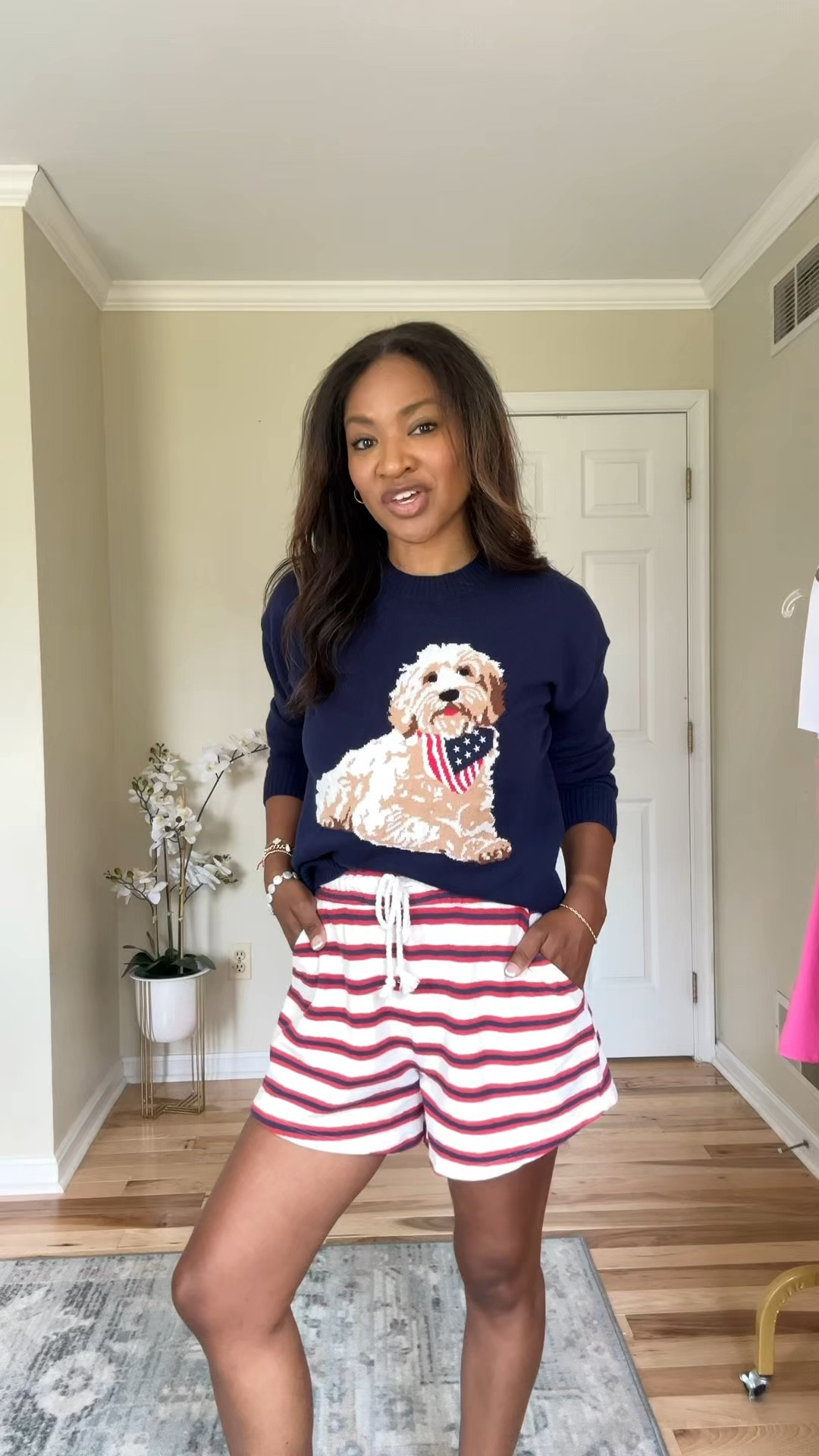 Wearing a small in top and shorts

#LTKgrwm #LTKootd #LTKOver40