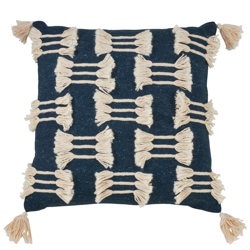 Zaina Boho Tassel Design Pillow, Cover Only | Wayfair North America