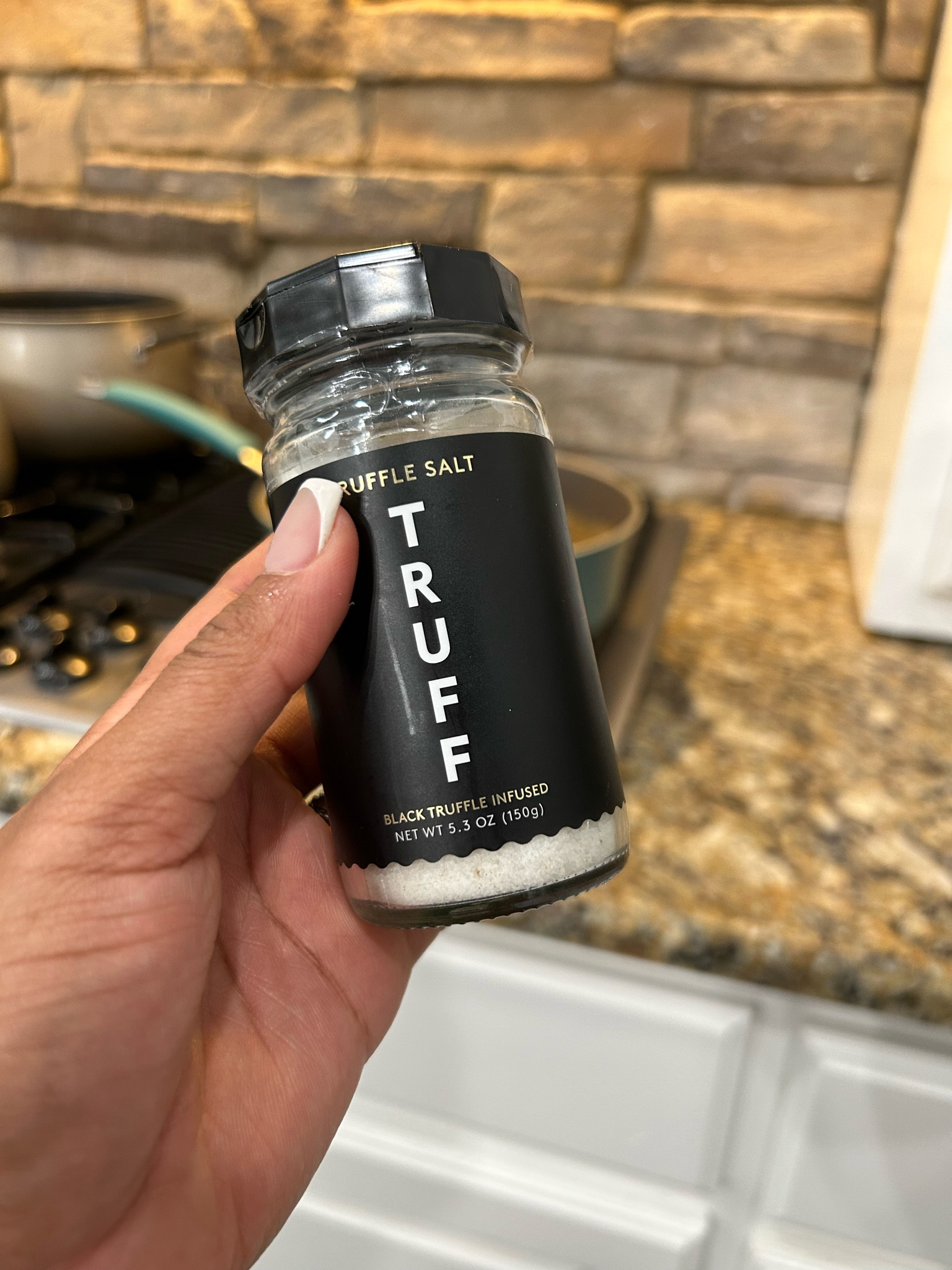 This truffle salt is my new favorite obsession. I put it on E V E R Y T H I N G! #TruffleSalt #food #cooking

#LTKhome