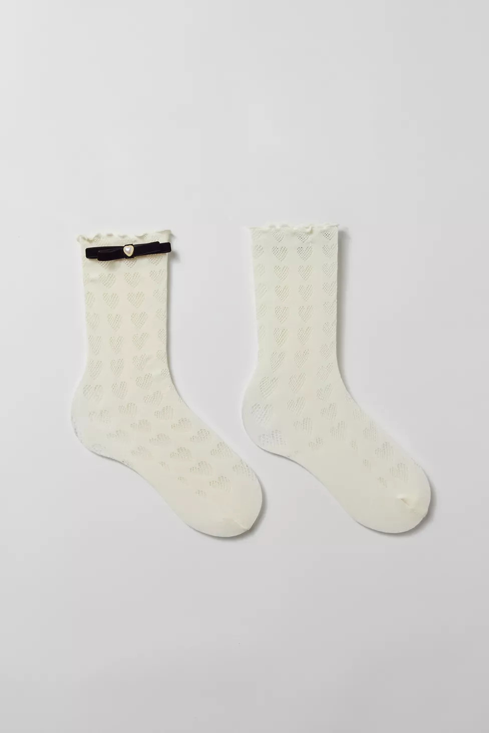Hearts & Bows Sock | Urban Outfitters (US and RoW)
