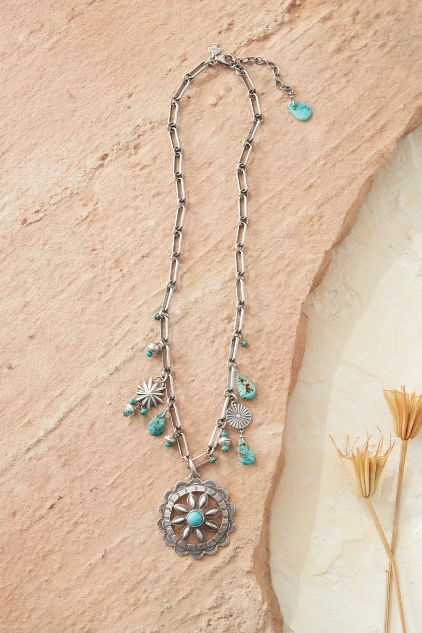 Silver Sky Charm Necklace by Peyote Bird | Coldwater Creek