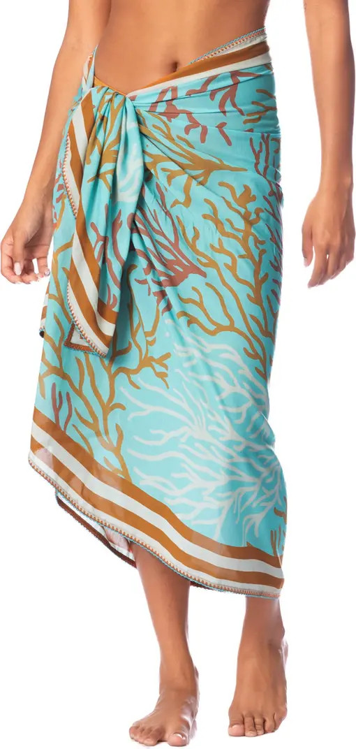 Maaji Coral Oasis Isla Cover-Up Pareo | Nordstrom | Nordstrom