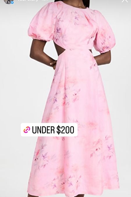 Pink cut out dress 

#LTKwedding #LTKstyletip