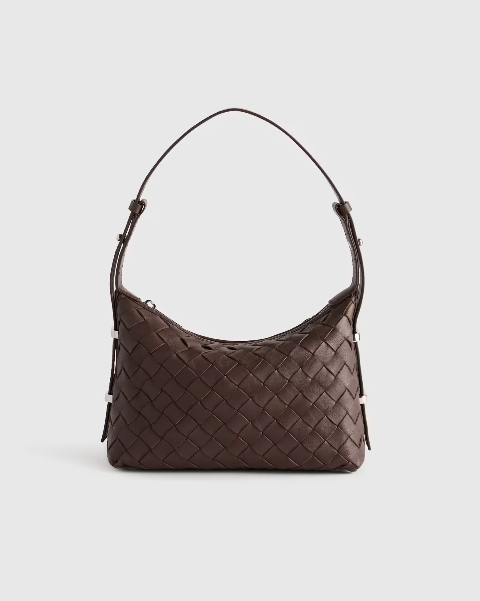 Italian Leather Handwoven Mini Bag | Quince