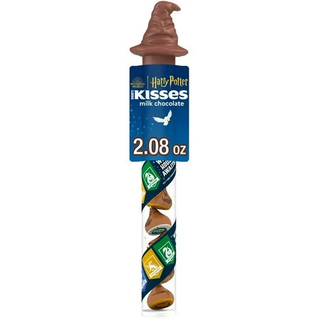 Hershey's Kisses Milk Chocolate Harry Potter, Halloween Candy Plastic Cane, 2.08 oz | Walmart (US)