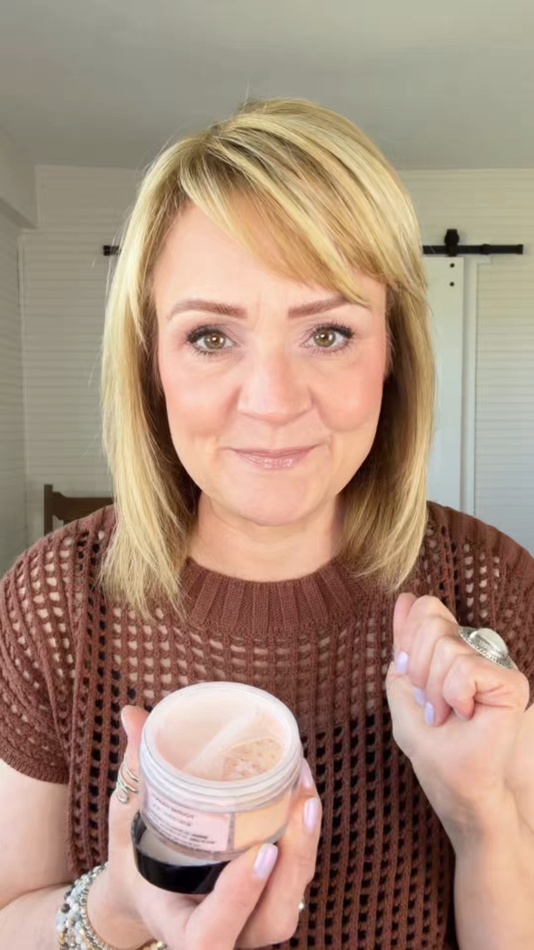 Creaseless setting powder tip for mature skin.   No creasing, caking or shine all day  

#LTKOver40 #LTKBeauty