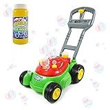 Sunny Days Entertainment Bubble-N-Go Deluxe Toy Bubble Lawn Mower with 4 oz Bubble Solution | No ... | Amazon (US)
