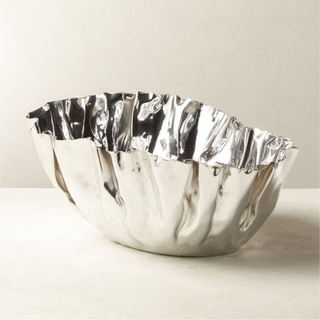 Meyer Polished Aluminum Champagne/Wine Chiller | CB2