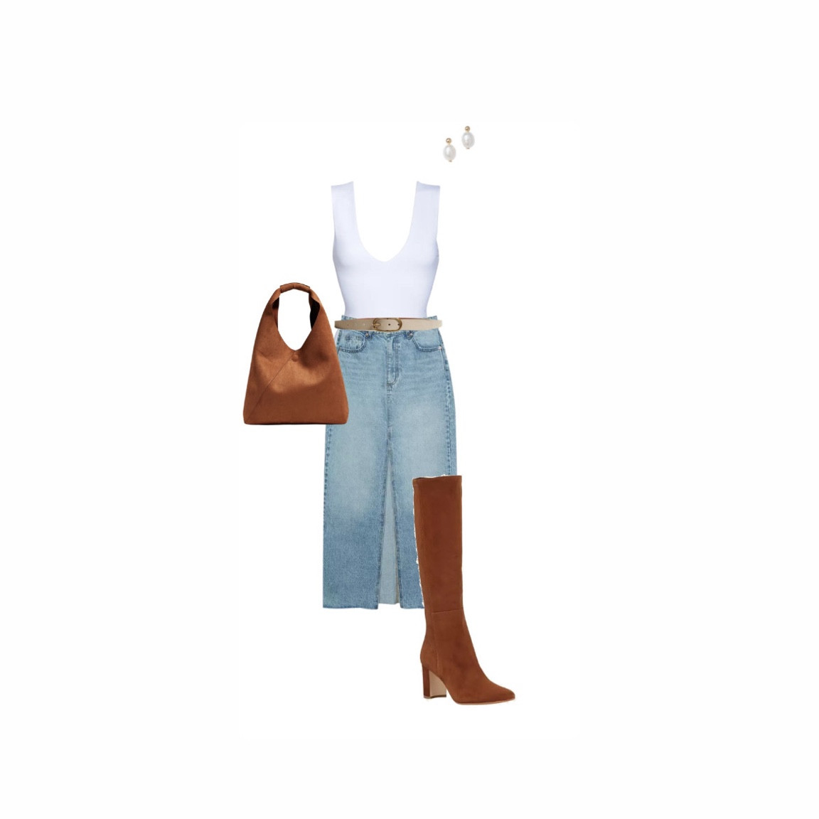 Denim Maxi Skirt Styling for Fall 

#outfitideas #falloutfitideas

#LTKfindsunder50 #LTKstyletip #LTKfindsunder100