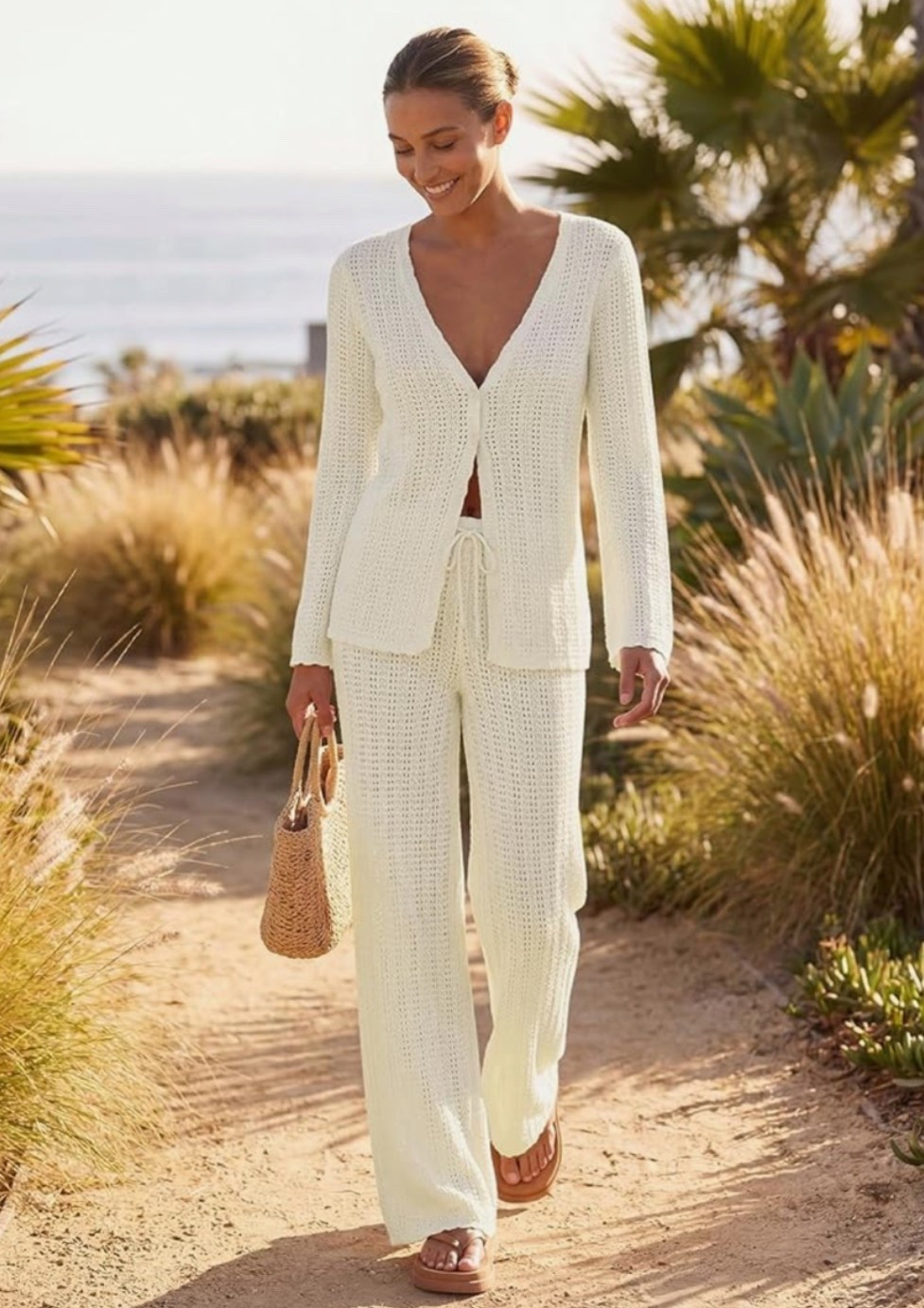 Chic, lightweight, and the ultimate vacation essential. ✨ Made for slow beach mornings, resort dinners, and golden hour walks by the water. Make this your new go to summer outfit. 

Vacation wardrobe staple, grab yours before it’s gone. 🌴

#LTKTravel #LTKSwim #LTKSeasonal