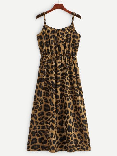 Leopard Print Cami Dress | SHEIN