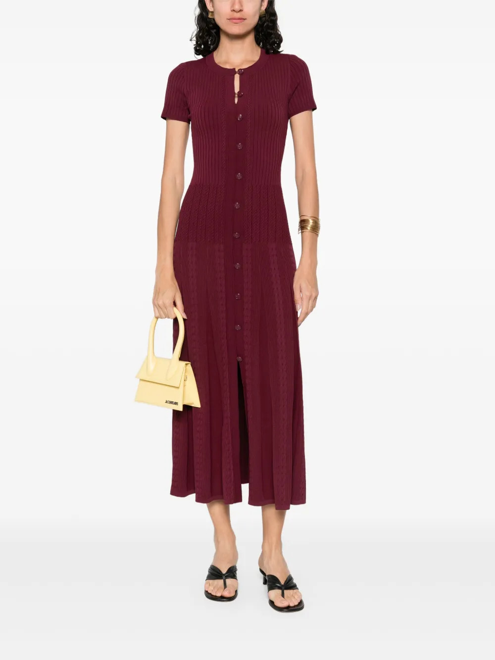 knitted midi dress | Farfetch Global
