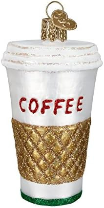 Old World Christmas Cup Coffee and Tea Gifts Glass Blown Ornaments for Christmas Tree | Amazon (US)