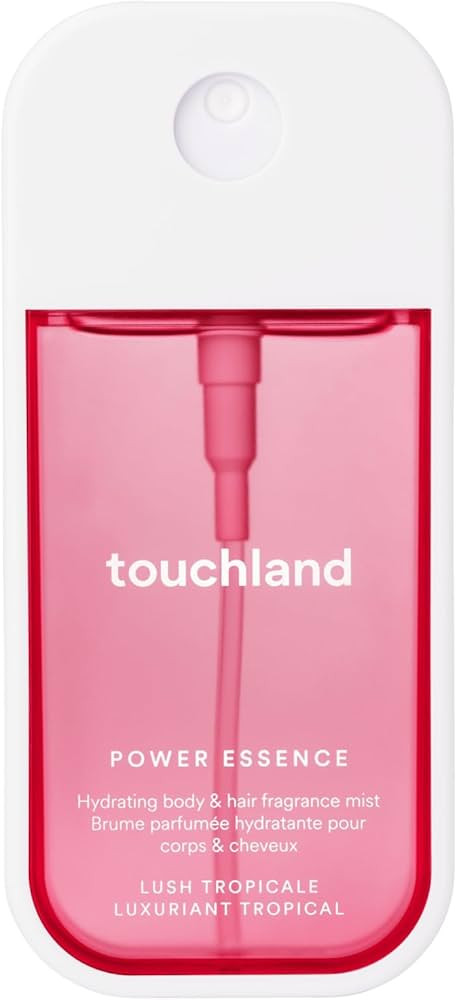 Touchland Power Essence Hydrating Body & Hair Fragrance, Lush Tropicale, 2 FL. OZ. Travel Size Bo... | Amazon (US)