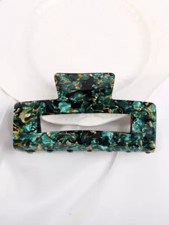 1pc Women Graphic Rectangle Fashion Hair Claw | SHEIN