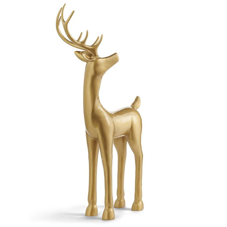 Antique Brass Deer | Grandin Road | Grandin Road