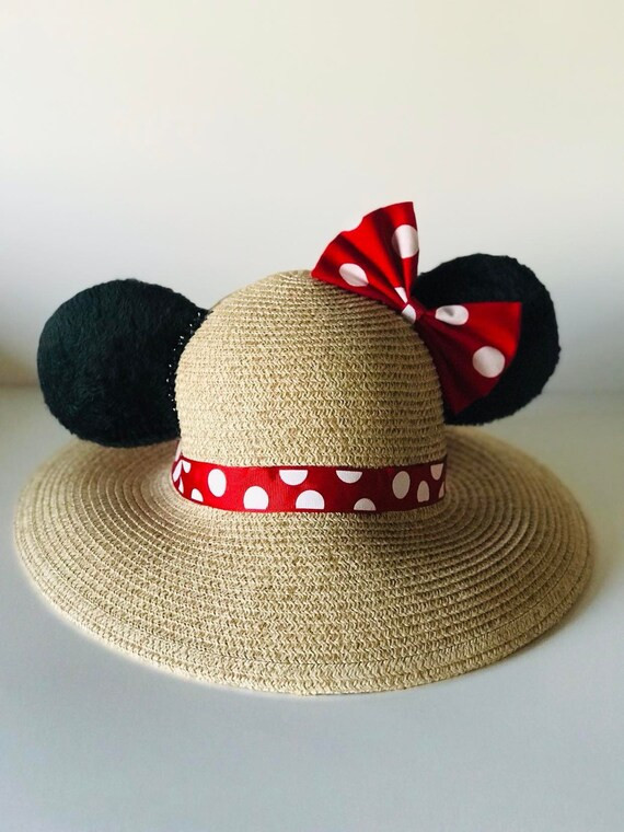 Small Minnie Mouse Ponytail Hat | Etsy (US)
