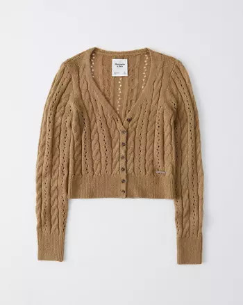 V-Neck Cardigan | Abercrombie & Fitch US & UK