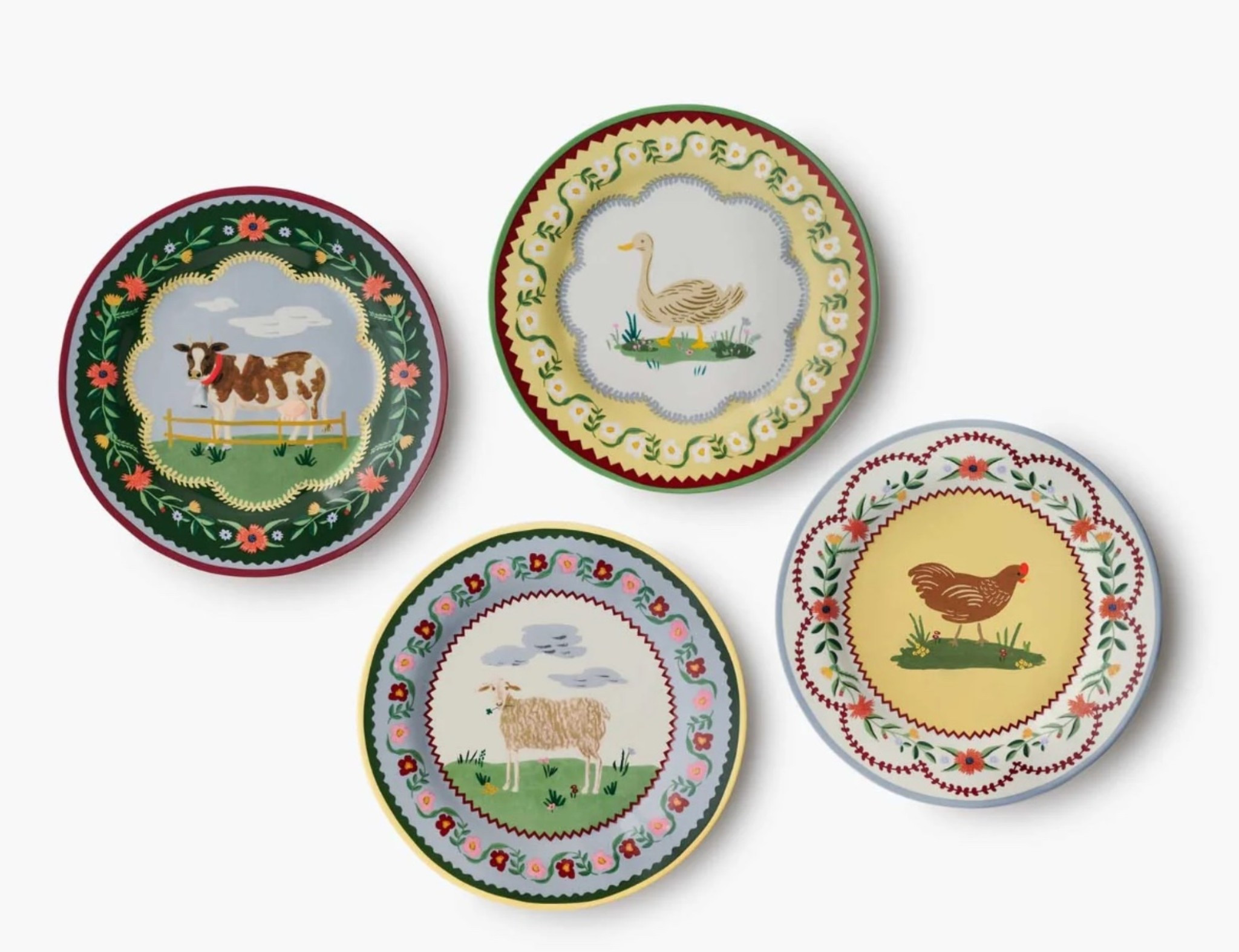 The cutest dessert plates from the Home Sweet Home collection by Rifle paper co  

#LTKSeasonal #LTKHome