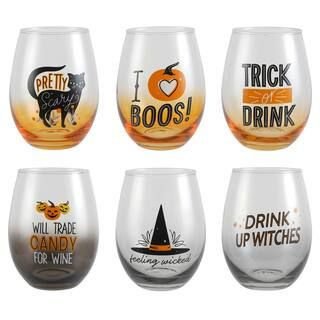 Assorted Halloween Stemless Wine Glass by Celebrate It™ | Michaels Stores