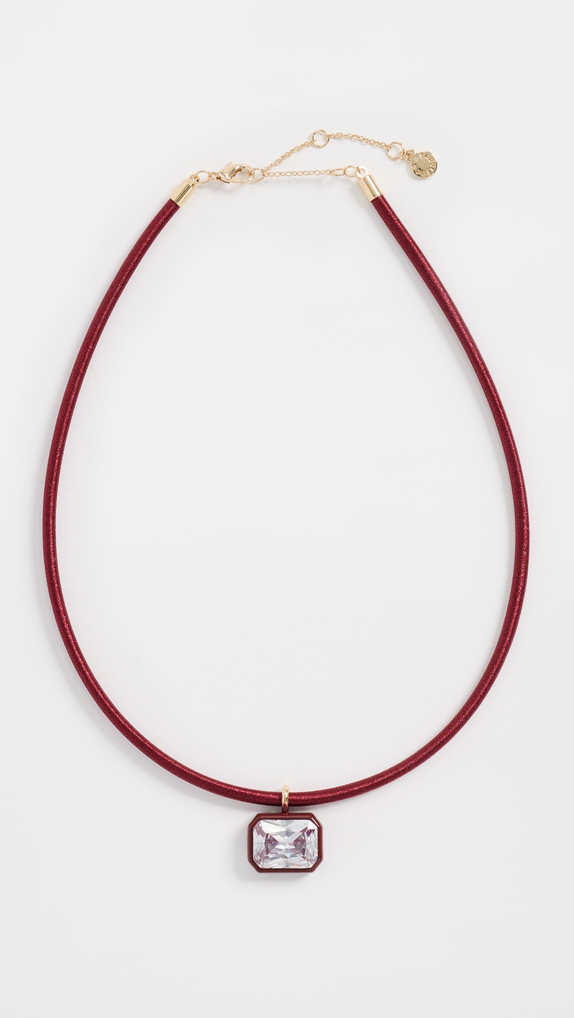 BaubleBar Lindsey Crystal Collar Necklace Red One Size | Shopbop