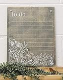 Dry Erase Boho Acrylic To Do List For Wall | Boho Wall Decor | Clear Command Center Memo Board on Wo | Amazon (US)