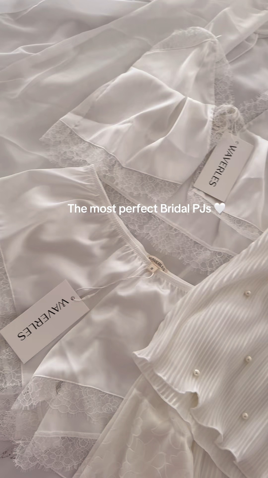 The most beautiful Bridal PJs 🤍 #bride #bridal 

#LTKWedding