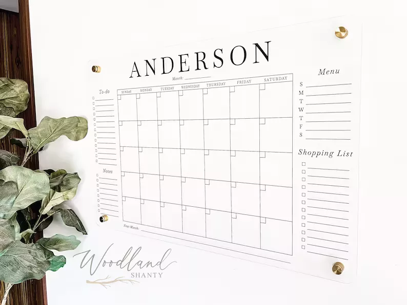 Appointed Wall Calendar curated on LTK