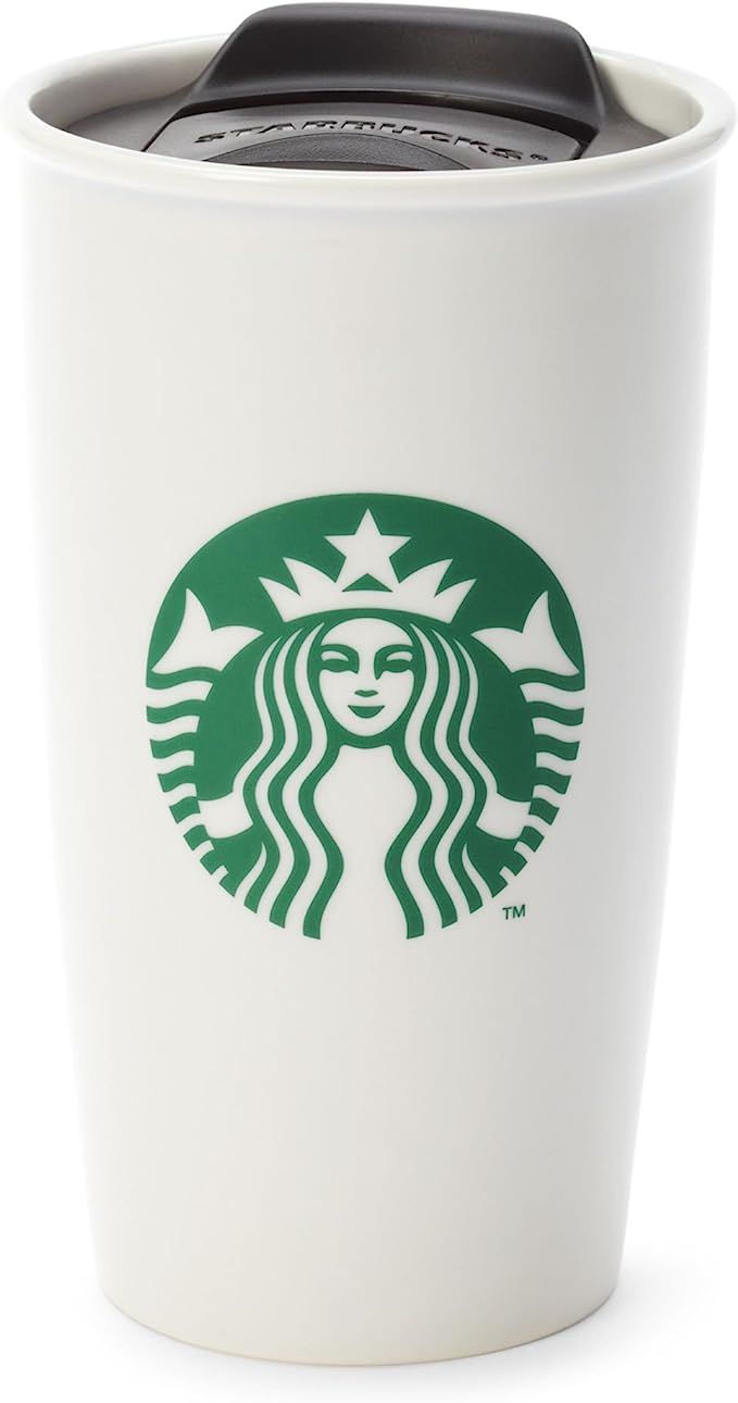 Starbucks Double Wall Ceramic Traveler, 12 fl oz | Amazon (US)