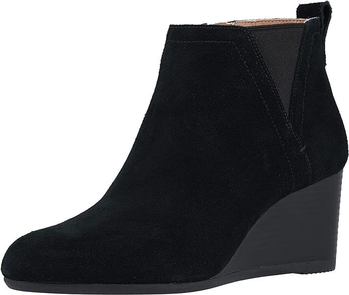 Vionic Women's Parkwood Paloma Wedge Ankle Boots - Ladies Booties with Concealed Orthotic Arch Su... | Amazon (US)