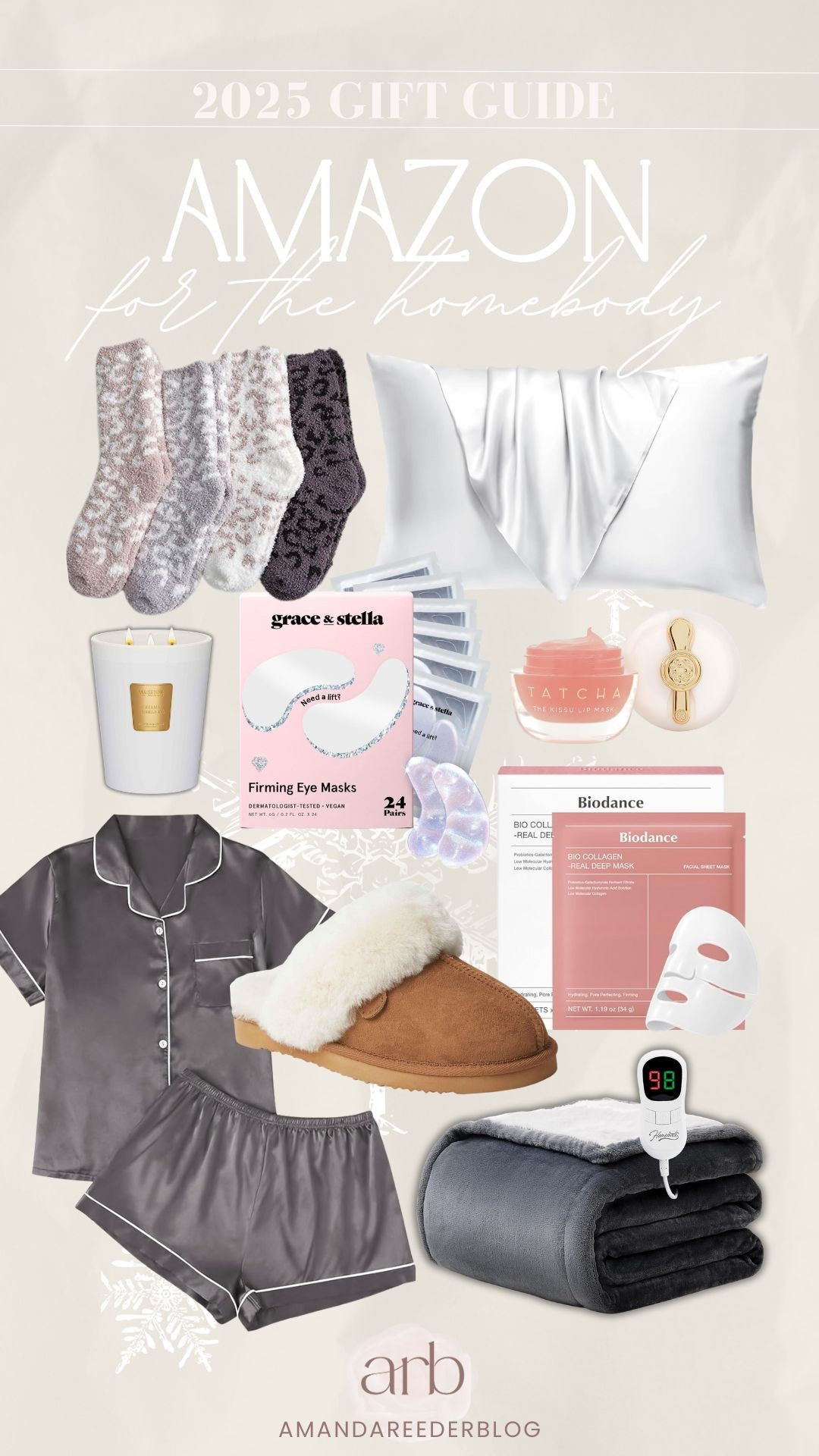 Gifts for the homebody in your life 🤍 These Amazon finds are perfect for slow mornings, self-care nights, and everything in between ✨☁️

homebody gifts, amazon gift guide, cozy gift ideas, self care gifts, holiday gift guide 2025, amazon cozy finds, pampering gifts, amazon home finds, christmas gifts for her, stocking stuffers for women

#LTKselfcare #LTKGiftGuide #LTKHoliday