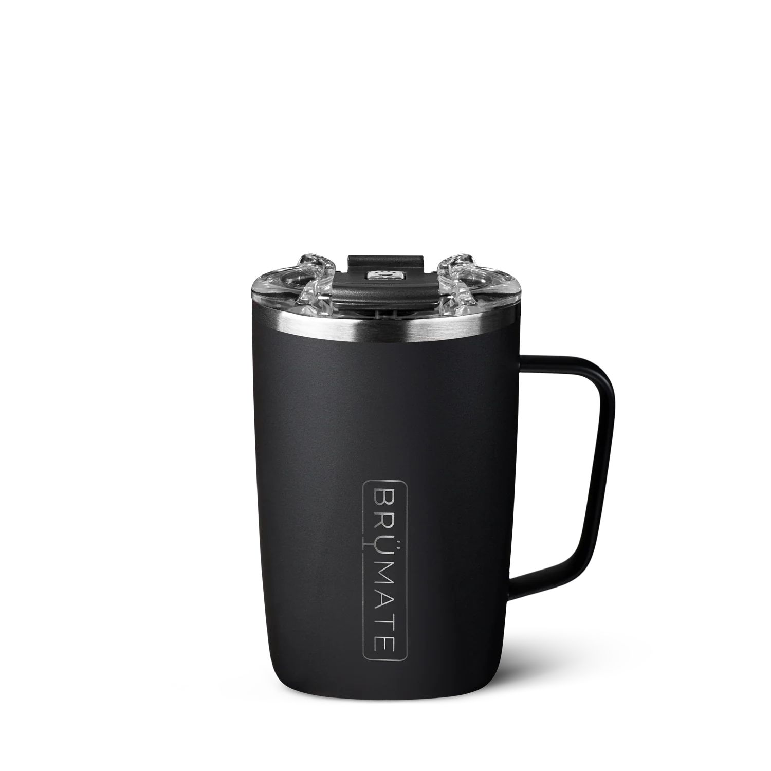 TODDY 16oz Insulated Coffee Mug | Matte Black | BruMate