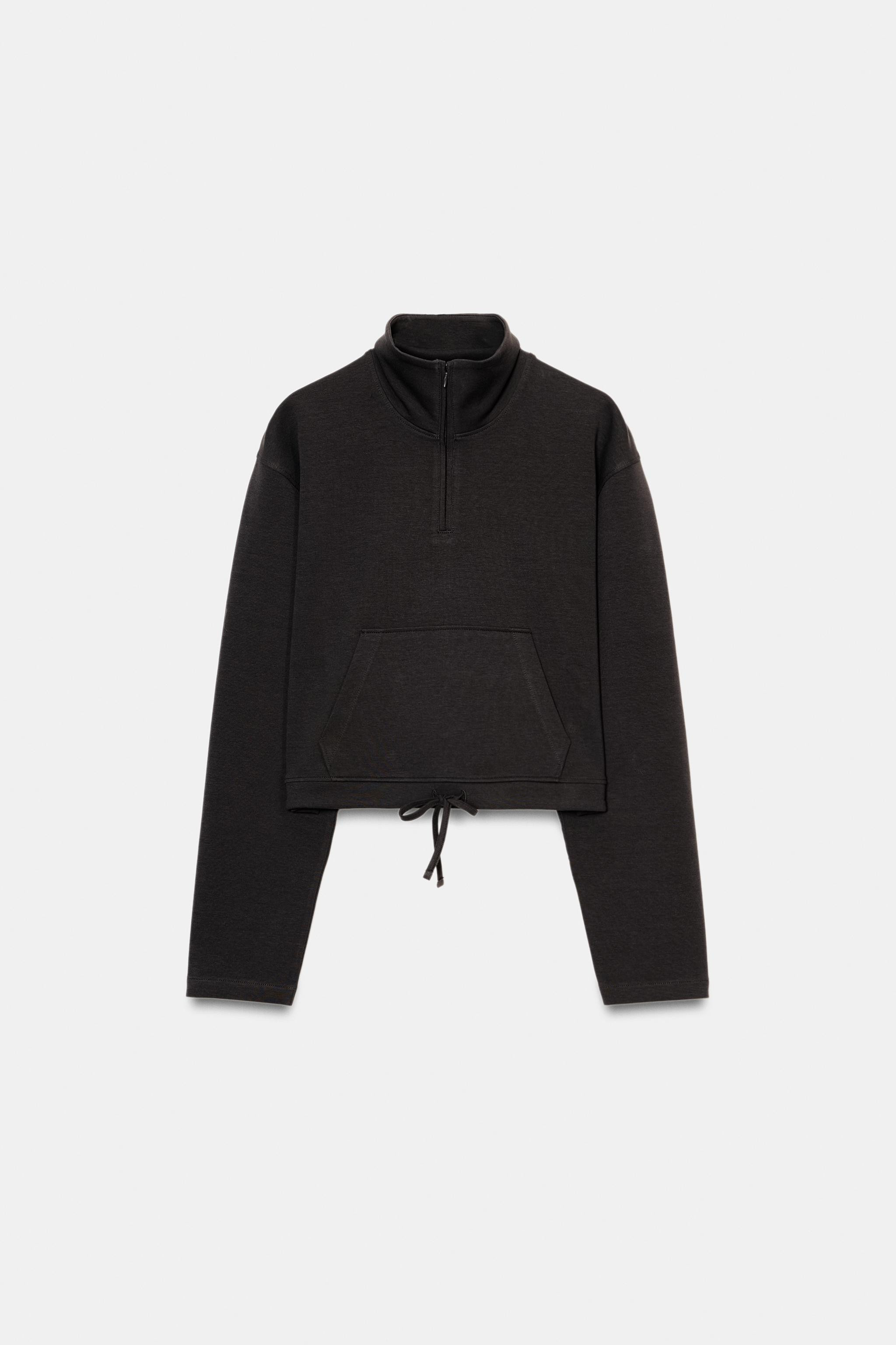 INTERLOCK POLO SWEATSHIRT | Zara UK