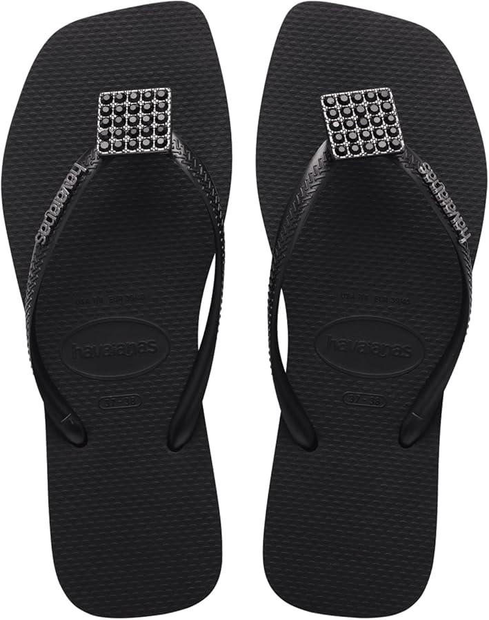 Havaianas for Women - Slim Square Crystal Elegance Flip Flop | Amazon (US)