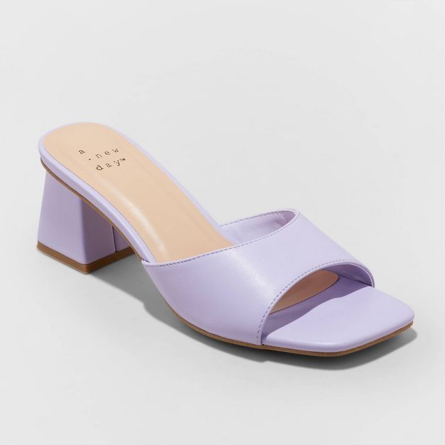 Women's Harlow Mule Heels - A New Day™ | Target