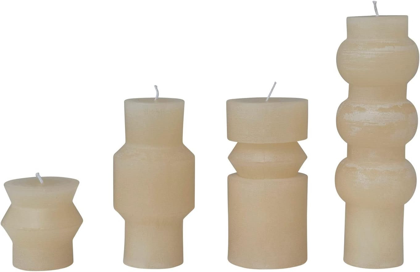 Creative Co-Op Unscented Totem Pillar Candle | Amazon (US)