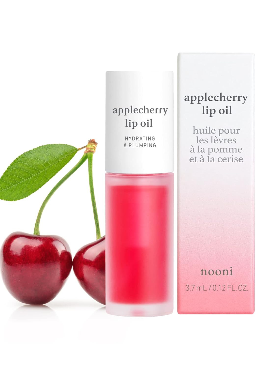 NOONI Korean Lip Oil - Applecherry | with Apple Seed Oil, Lip Stain, Moisturizing, Glowing, Revit... | Amazon (US)
