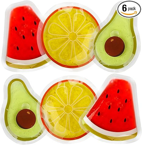 Kids Ice Packs for Boo Boos, 6 Packs, FSA HSA Eligible, Small Gel Ice Packs for Injuries Reusable... | Amazon (US)