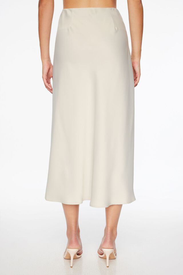 Melody Satin Slip Midi Skirt$49.95 | Dynamite Clothing