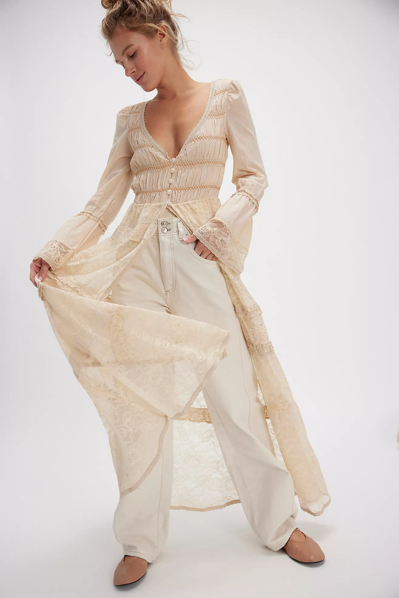 Sweet Saloon Maxi Bodysuit | Free People (Global - UK&FR Excluded)