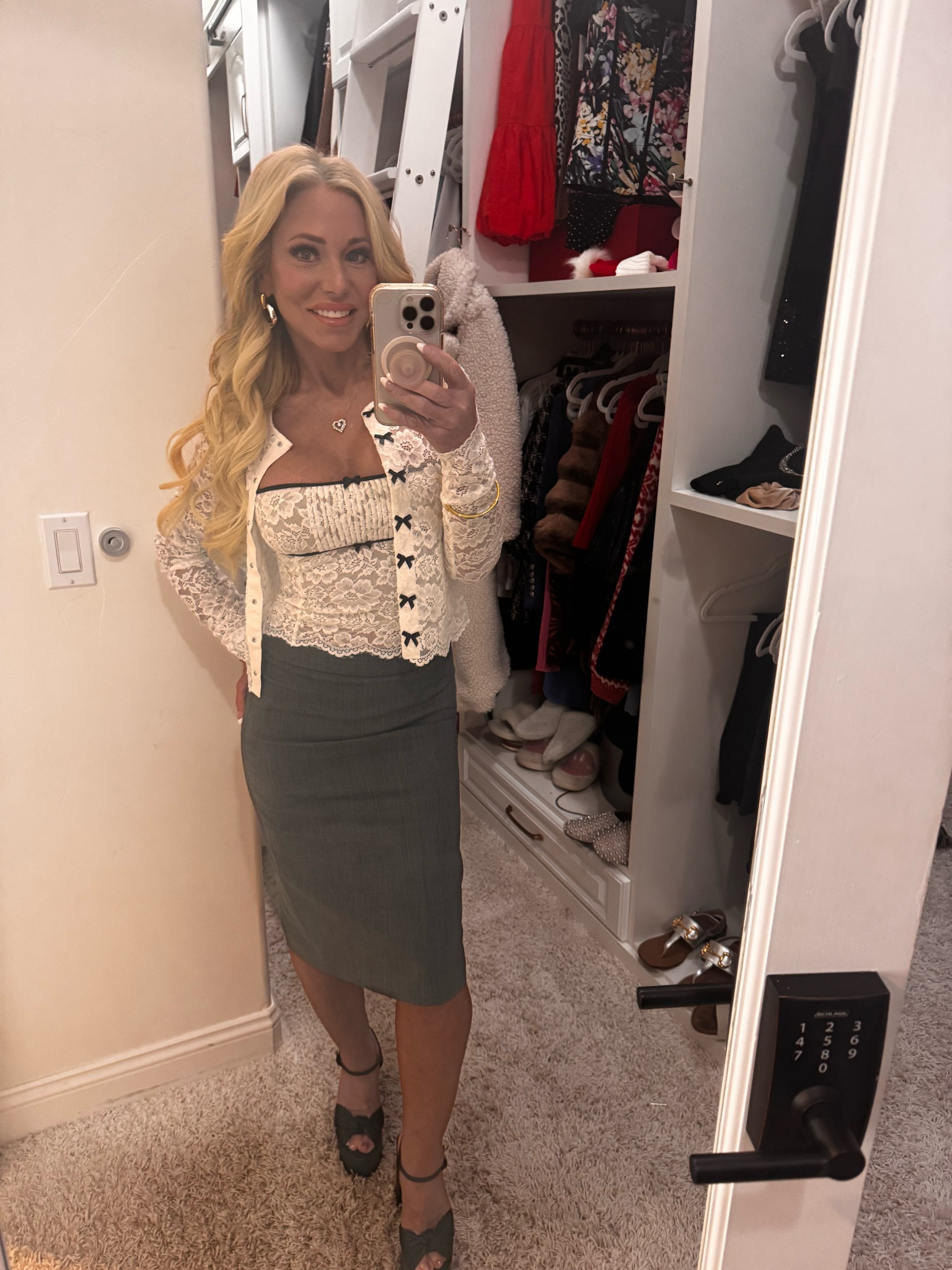 Perfect holiday lace sweater set!

#LTKHoliday #LTKCyberWeek #LTKSeasonal