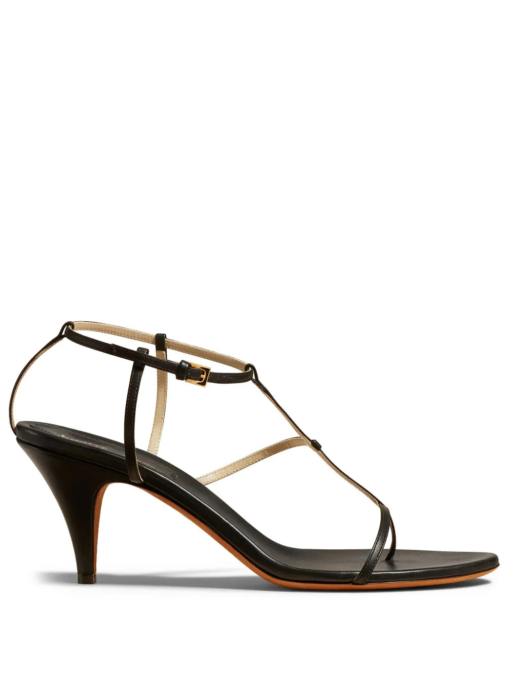 The Jones 75mm leather sandals | Farfetch Global