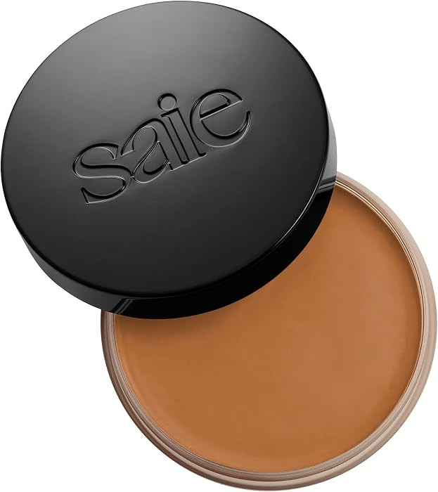 Saie Sun Melt Cream Bronzer - Buildable Balm Face Bronzer for Effortless Sculpting - Cream Contou... | Amazon (US)