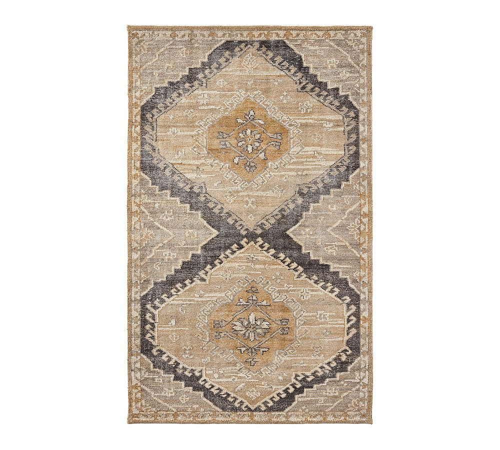Demitria Hand-Knotted Outdoor Performance Rug | Pottery Barn (US)