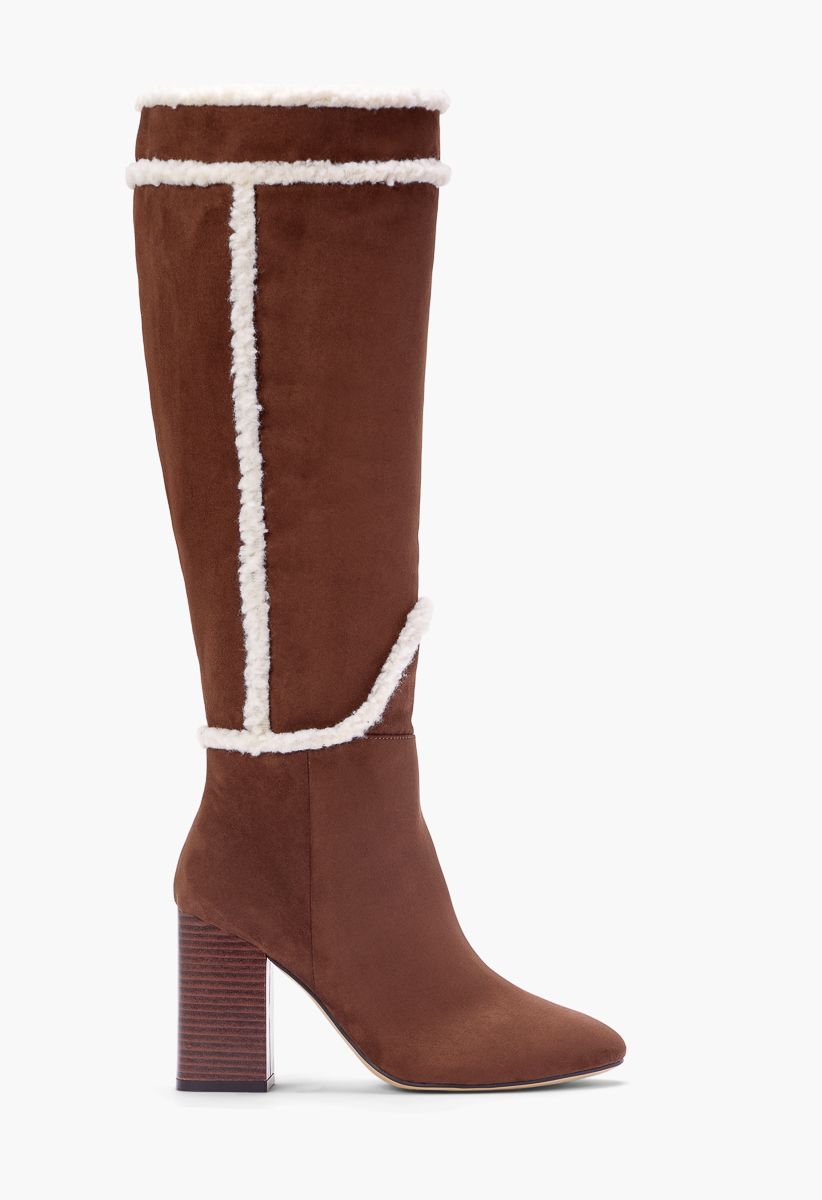 Rainsford Sherpa Trim Tall Boot | ShoeDazzle