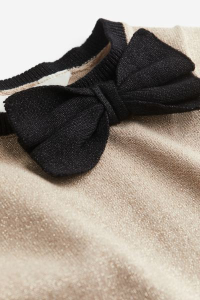 Glittery Dress - Light beige - Kids | H&M US | H&M (US + CA)