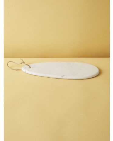 16in Marble Oval Cheese Board | HomeGoods