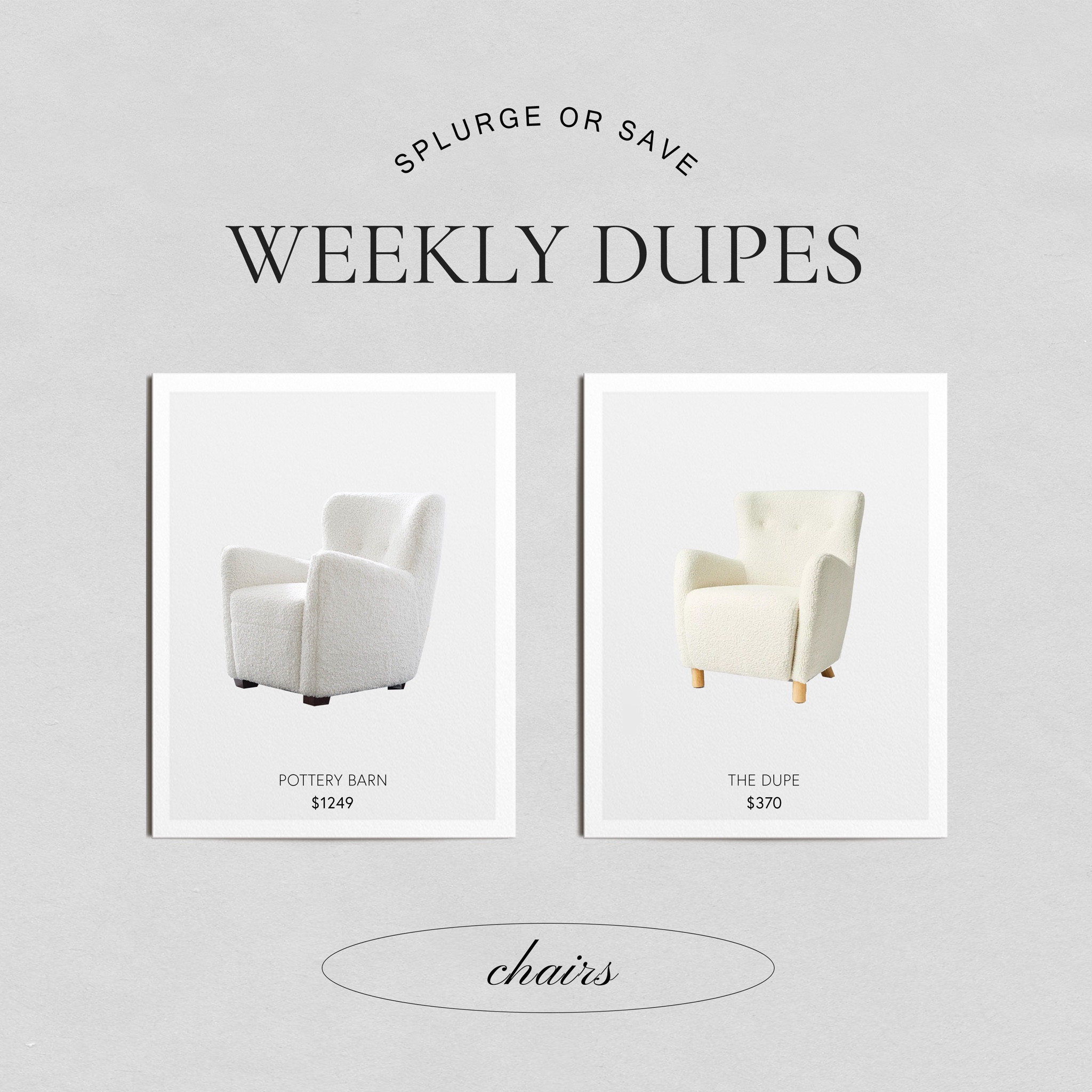 Transitional boucle armchair for a contemporary or traditional home. #TargetFinds