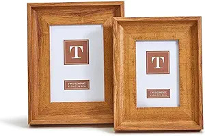 Two's Company Set of 2 Profile Photo Frames Incl 2 Sizes | Amazon (US)